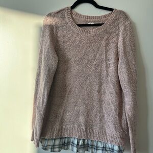 Sonoma Women's Blush Crew Neck Sweater